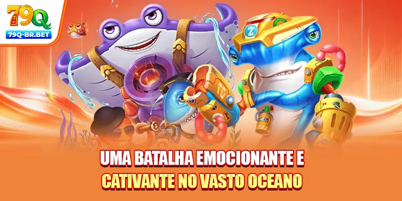 Uma batalha emocionante e cativante no vasto oceano